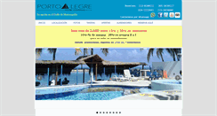 Desktop Screenshot of hotelportoalegre.com.co
