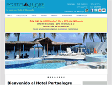 Tablet Screenshot of hotelportoalegre.com.co